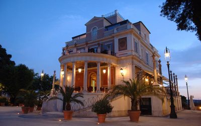 Casina Valadier, Roma – Tende a Pantografo